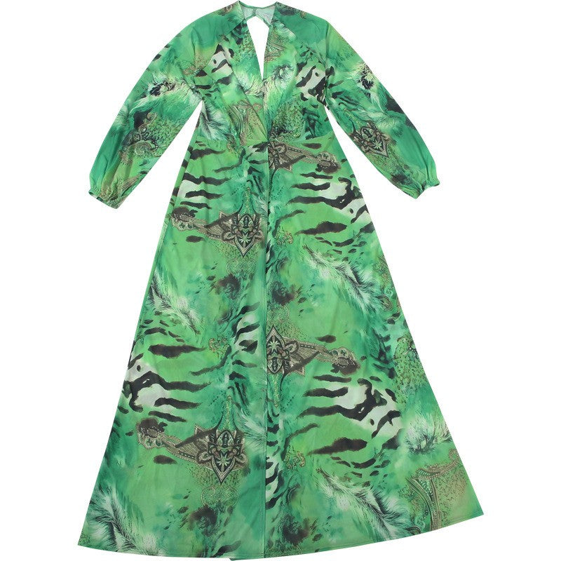 Off Campus 2026 Allie Hayes grün Sommer Kleid Cosplay Outfit