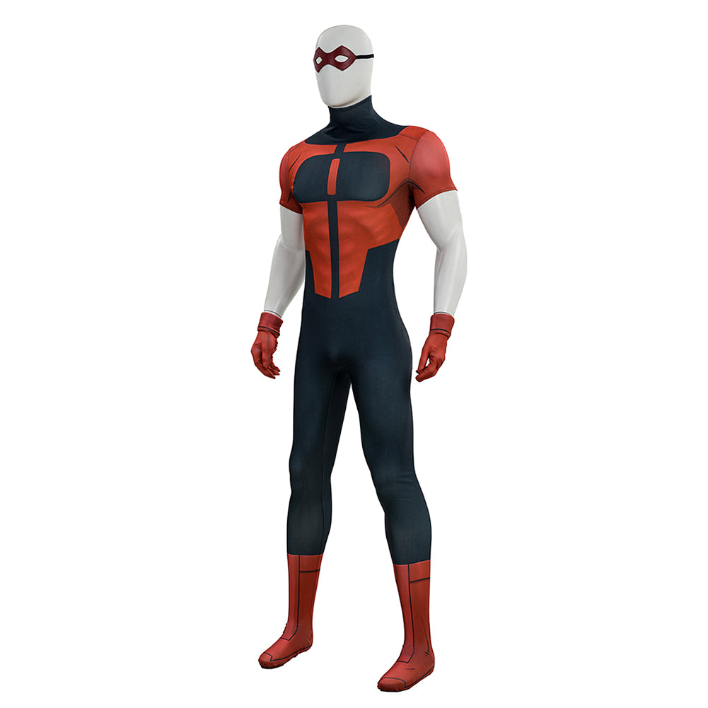 Oliver Grayson II rot-schwarz Overall Invincible Kid Omni-Man Jumpsuit