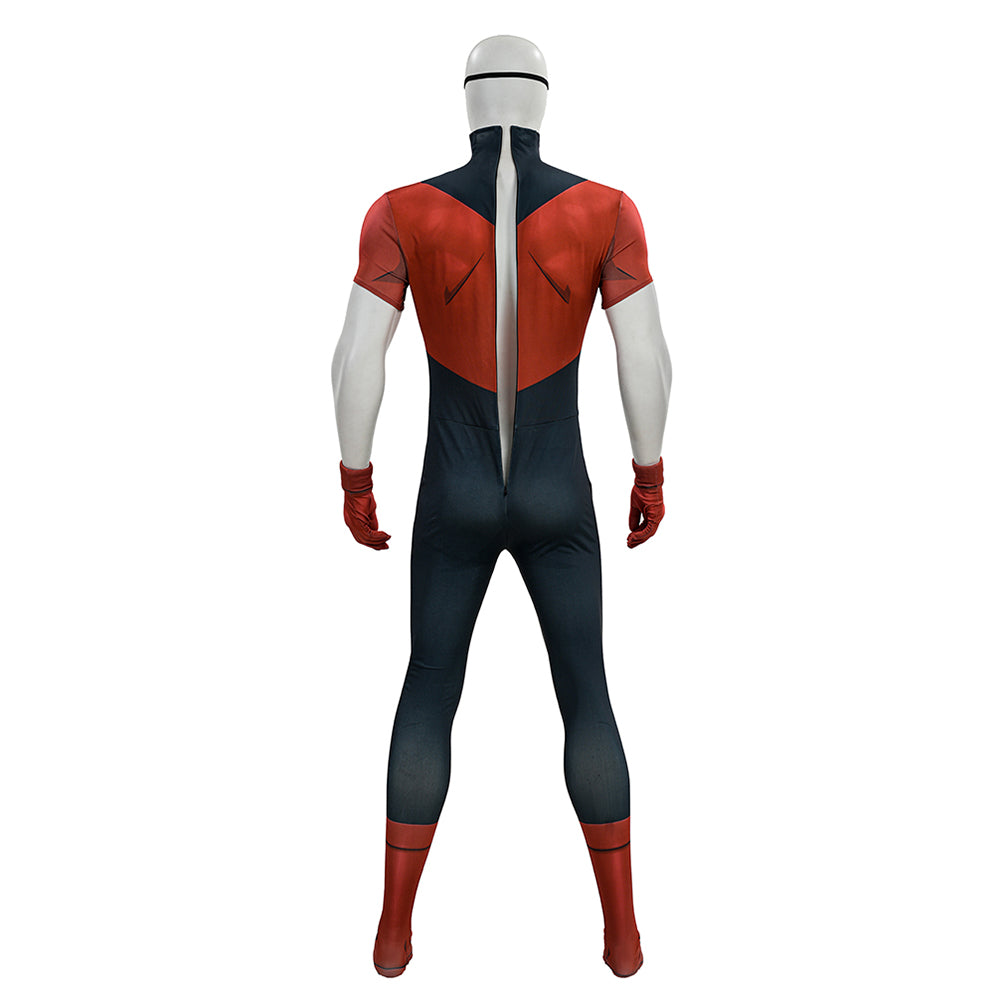 Oliver Grayson II rot-schwarz Overall Invincible Kid Omni-Man Jumpsuit