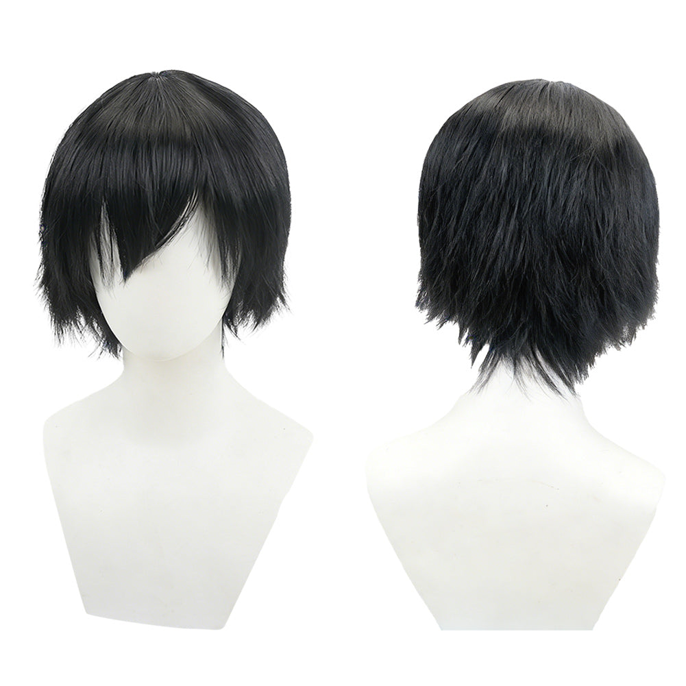 Olruggio schwarz kurz Perücke Witch Hat Atelier Olruggio Cosplay Perücke