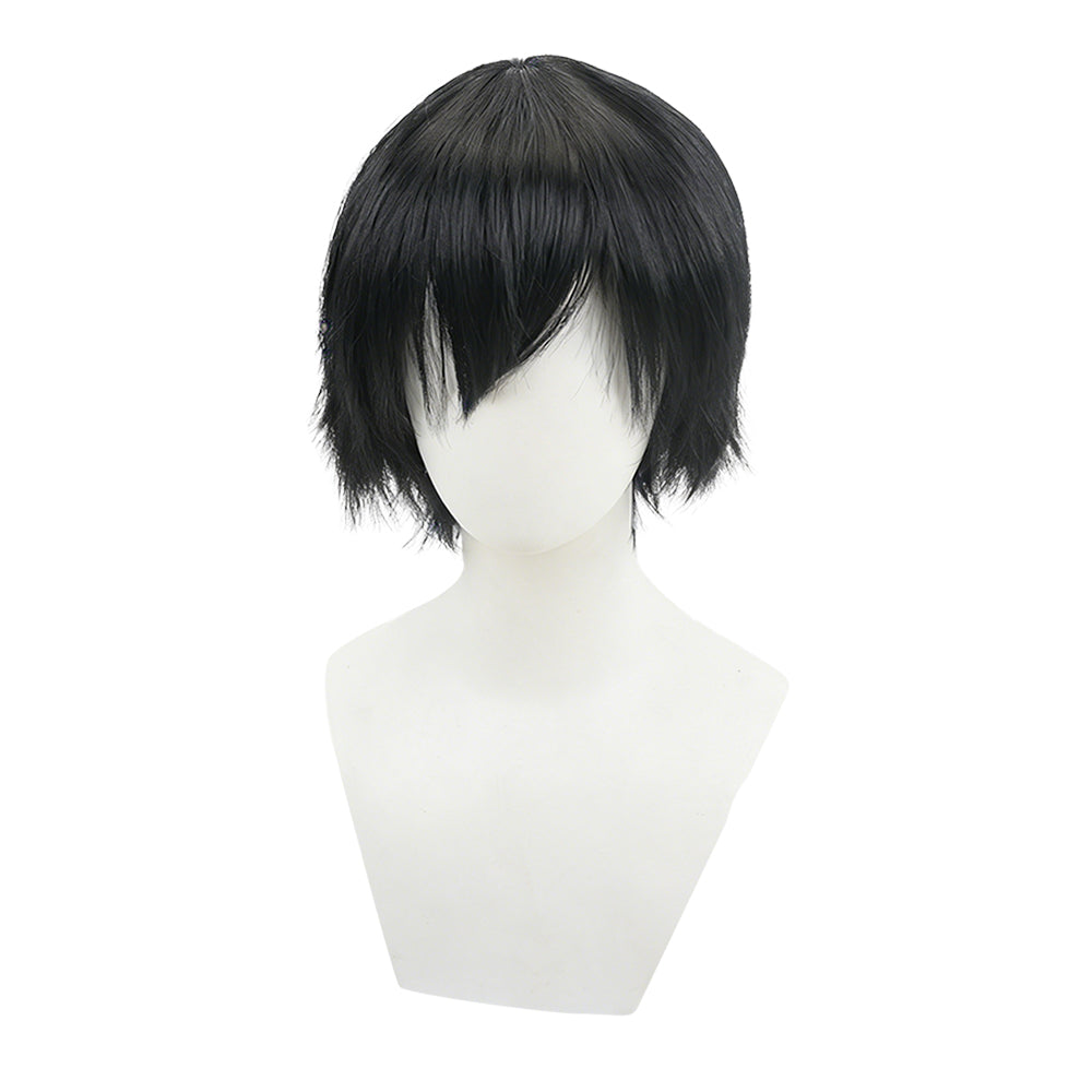 Olruggio schwarz kurz Perücke Witch Hat Atelier Olruggio Cosplay Perücke