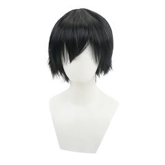 Olruggio schwarz kurz Perücke Witch Hat Atelier Olruggio Cosplay Perücke