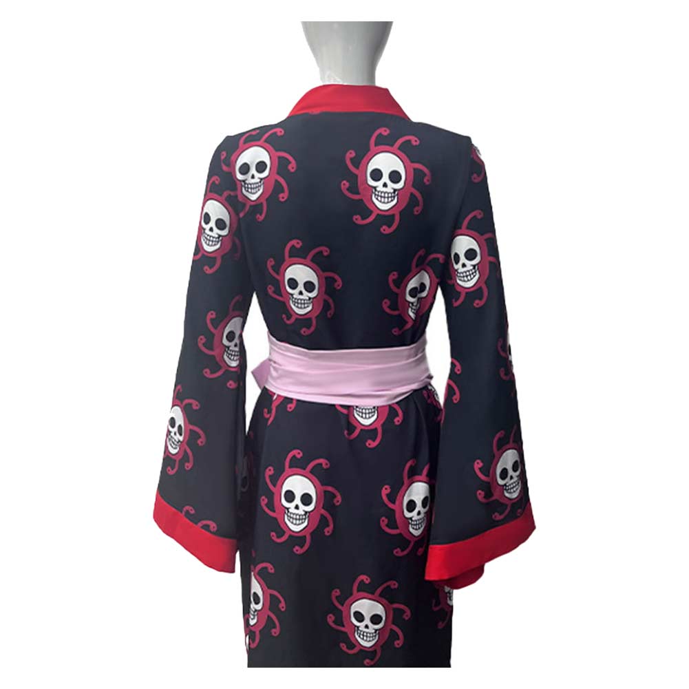 One Piece Boa Hancock Robe Cosplay Outfits