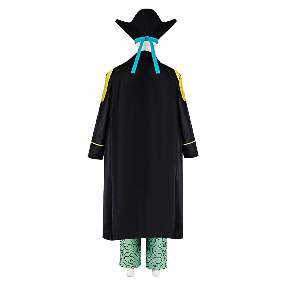 Marshall·D·Teach Kostüm SET One Piece Kapitän Cosplay Halloween Karneval Outfits