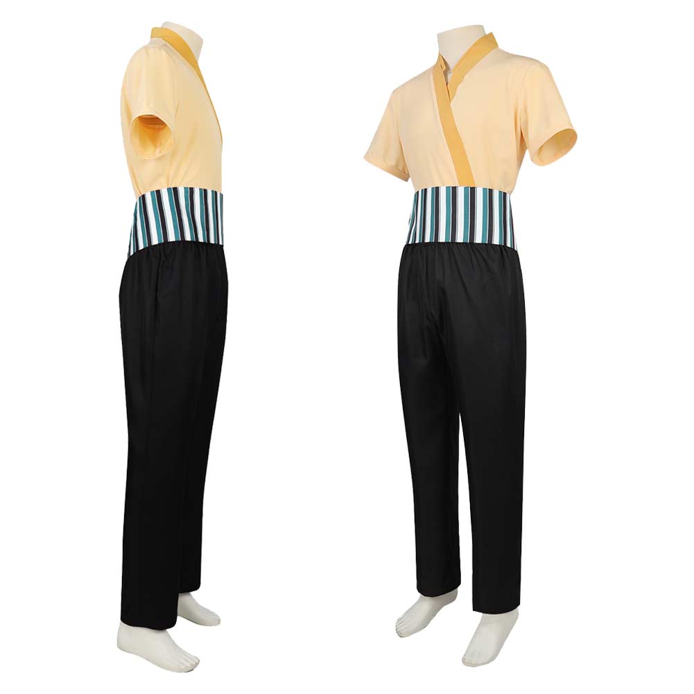 One Piece Lorenor Zorro Kostüm Set Cosplay Halloween Karneval Outfits