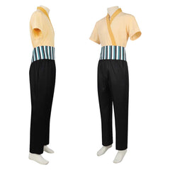 One Piece Lorenor Zorro Kostüm Set Cosplay Halloween Karneval Outfits