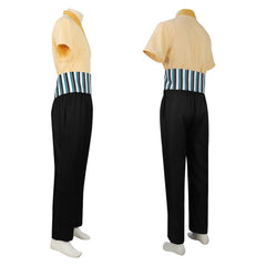 One Piece Lorenor Zorro Kostüm Set Cosplay Halloween Karneval Outfits