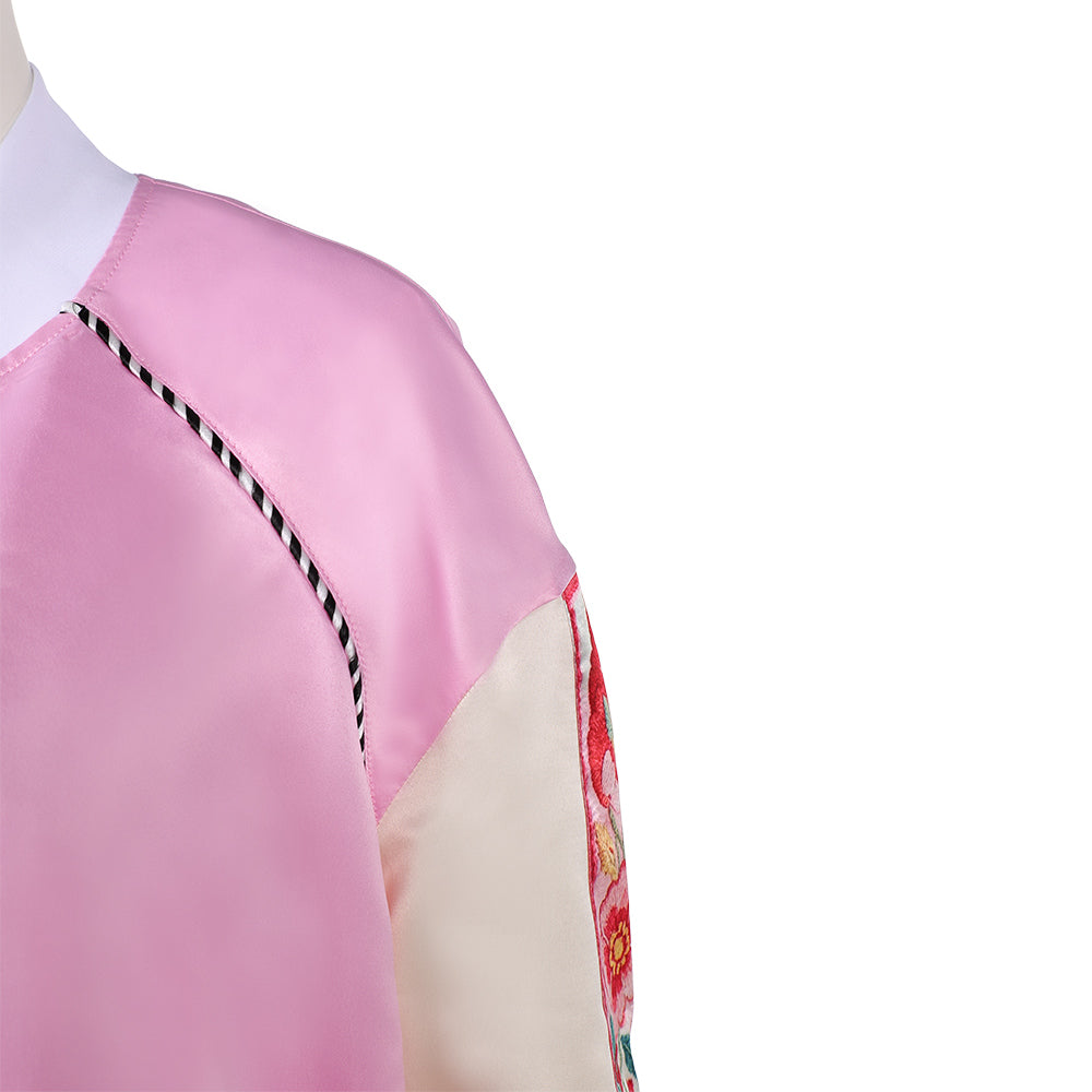 Lu Shaotang Kostüm SAKAMOTO DAYS Lu xiaotang rosa Cosplay Outfits
