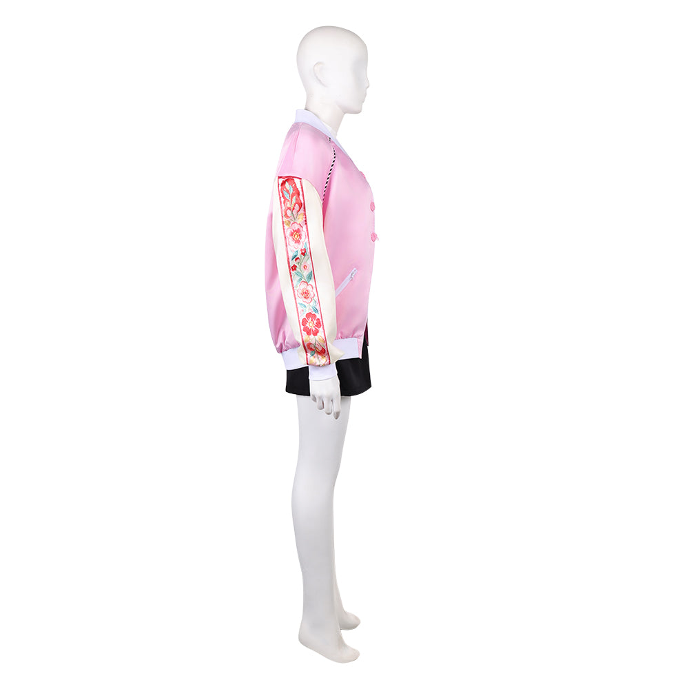 Lu Shaotang Kostüm SAKAMOTO DAYS Lu xiaotang rosa Cosplay Outfits