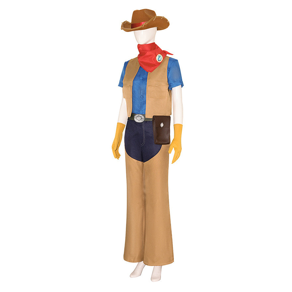 Princess Peach: Showtime! Prinzessin Cowgirl Peach Kostüm Cosplay