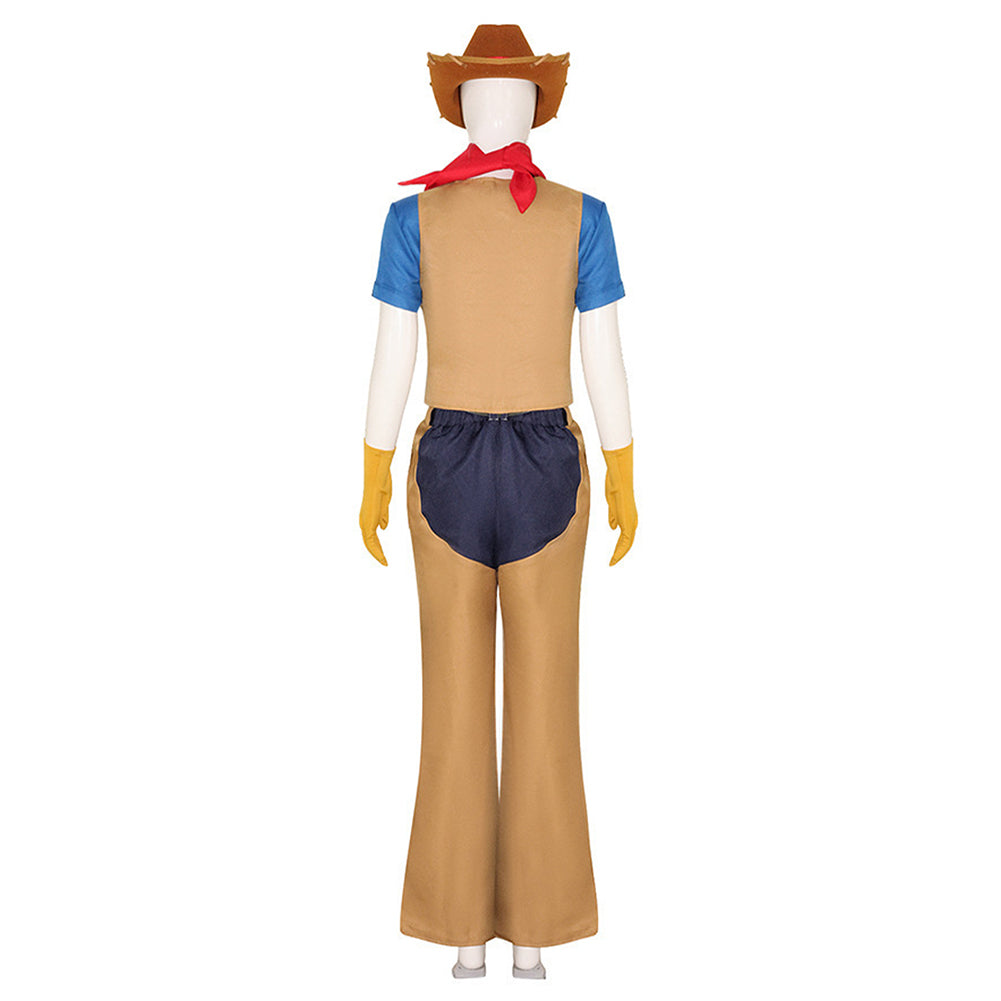 Princess Peach: Showtime! Prinzessin Cowgirl Peach Kostüm Cosplay
