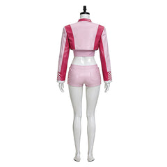 Prinzessin Peach Kunstleder Kostüm Set The Super Mario Bros. Movie Peach Cosplay Outfit