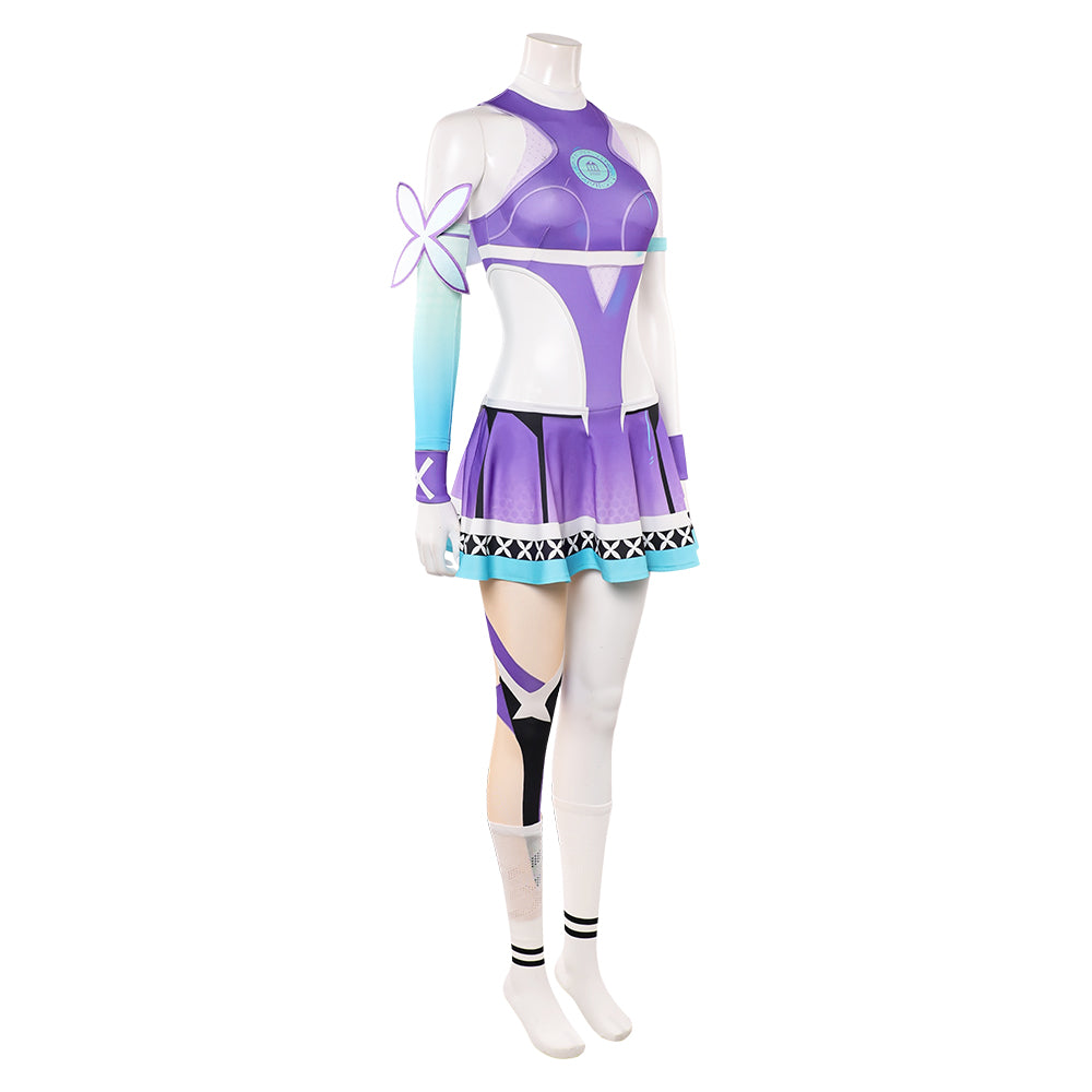 Psylocke lila Outfit MV-Rivals Psylocke Cosplay Kostüm
