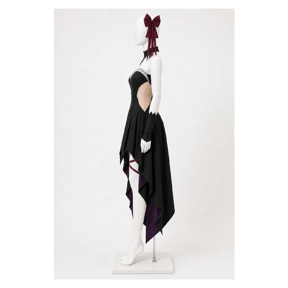 Puella Magi Madoka Magica Homura Akemi schwarz Kleid Cosplay Outfit