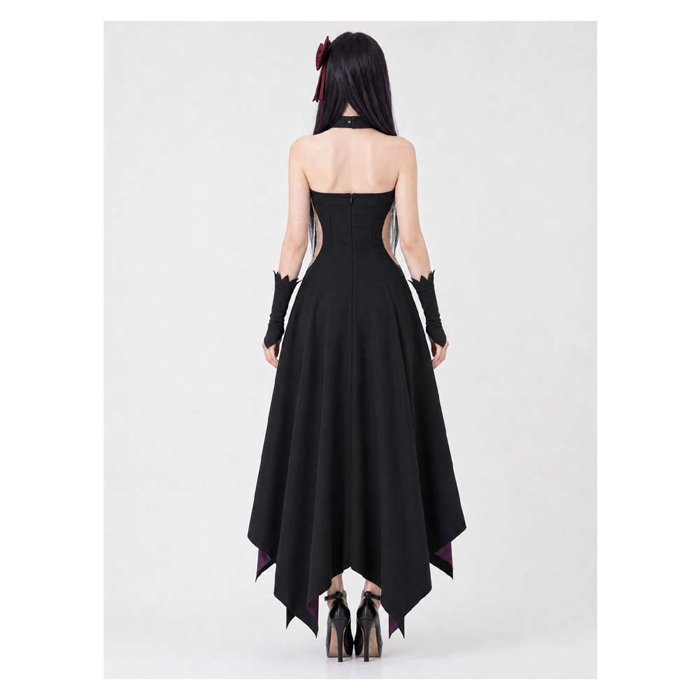 Puella Magi Madoka Magica Homura Akemi schwarz Kleid Cosplay Outfit
