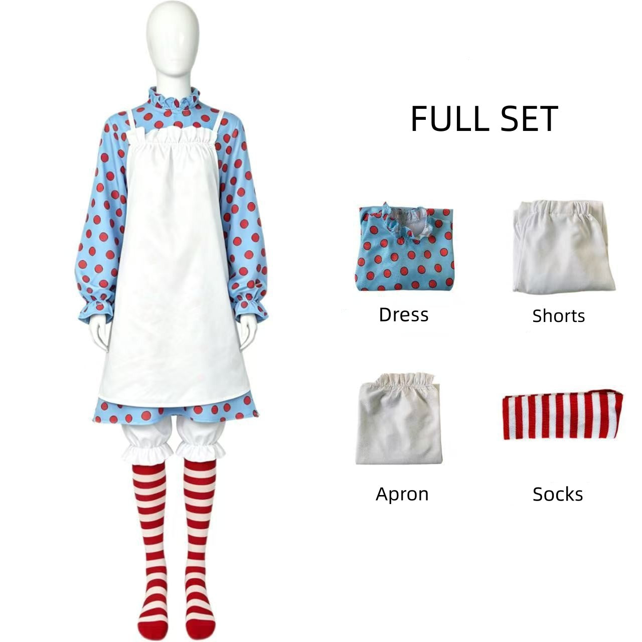 Raggedy Ann & Andy: A Musical Adventure Raggedy Ann Cosplay Kostüm