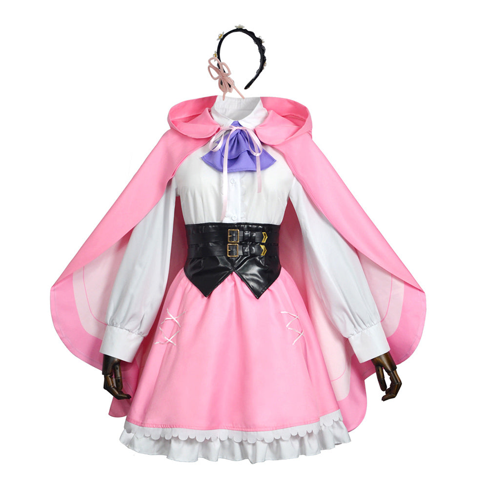 Re: Zero - Starting Life in Another World Rem rosa Kostüm Loss Arc Cosplay Outfits