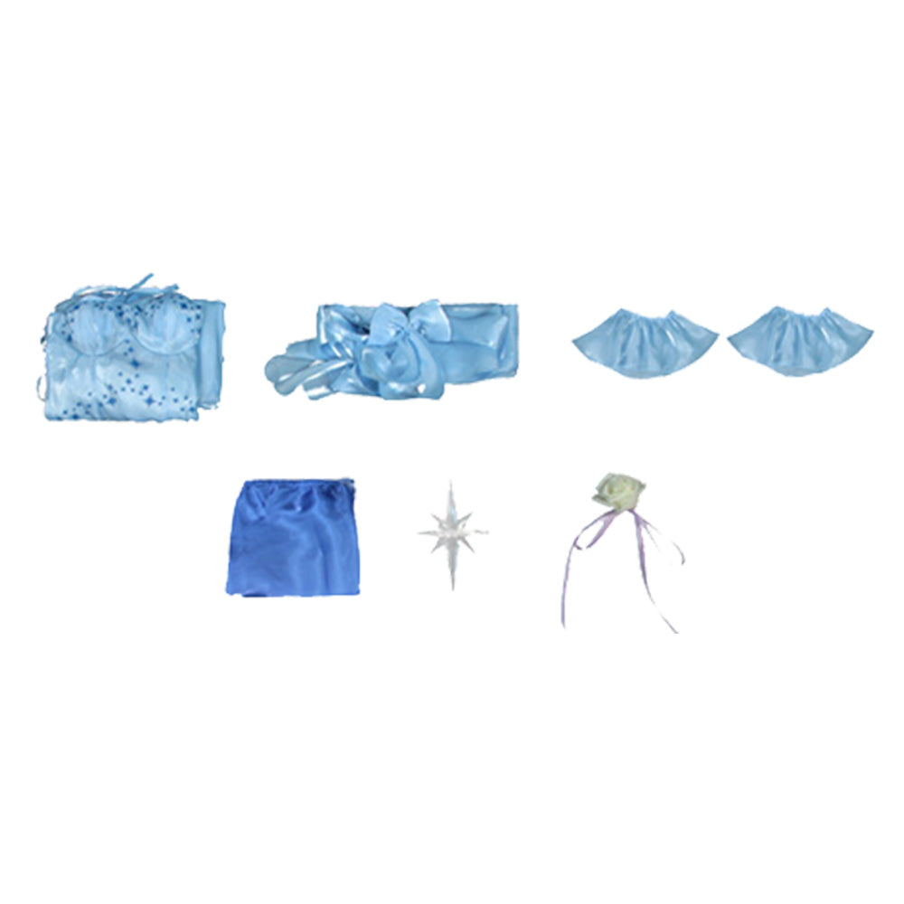 Re Zero Life in a different world from Zero Emilia Cosplay Kostüm Set