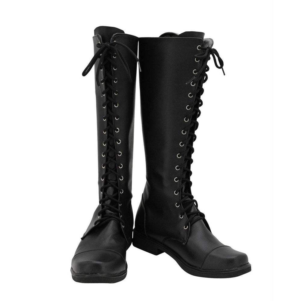 Resident Evil 2 Alice Stiefel Cosplay Schuhe Stiefel