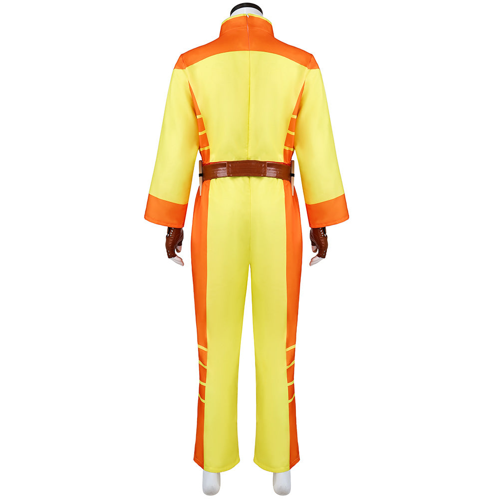 Rex Splode gelb Jumpsuit Invincible Rex Sloan Cosplay Outfits
