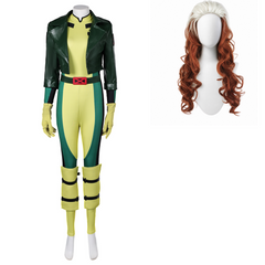 Rogue gelb Jumpsuit Cosplay Kostüm Outfits