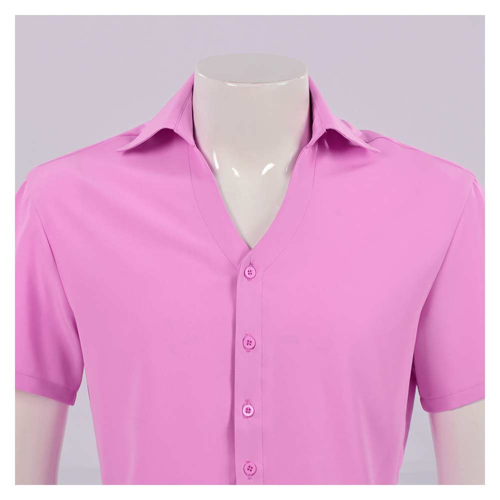 Romance Saja rosa Shirt Kpop Demon Hunters Saja Boys Romance Outfits