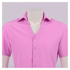 Romance Saja rosa Shirt Kpop Demon Hunters Saja Boys Romance Outfits