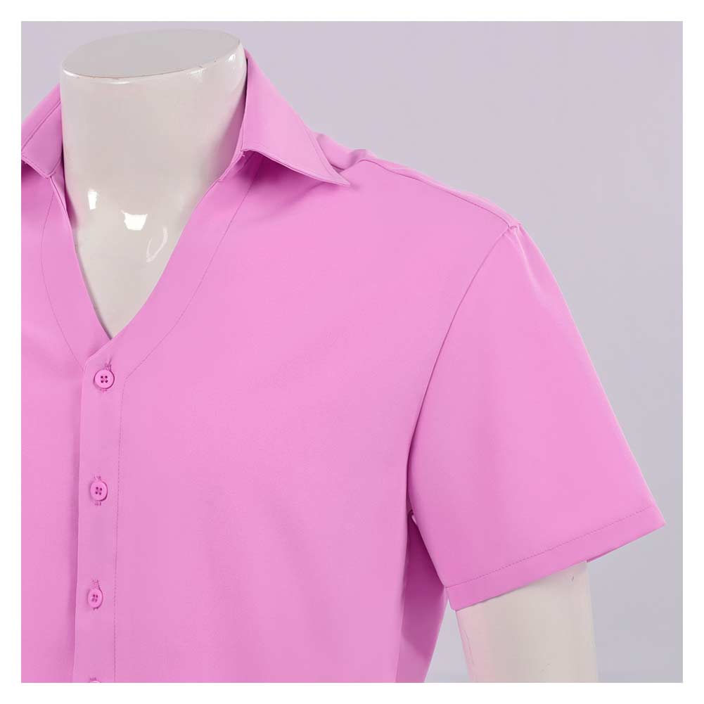 Romance Saja rosa Shirt Kpop Demon Hunters Saja Boys Romance Outfits