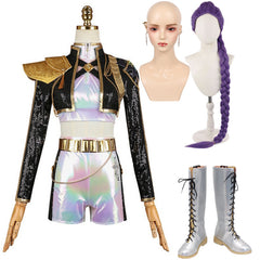 Rumi KPop Demon Hunters Girls Group HUNTRIX Rumi Golden Kostüm Cosplay Outfits