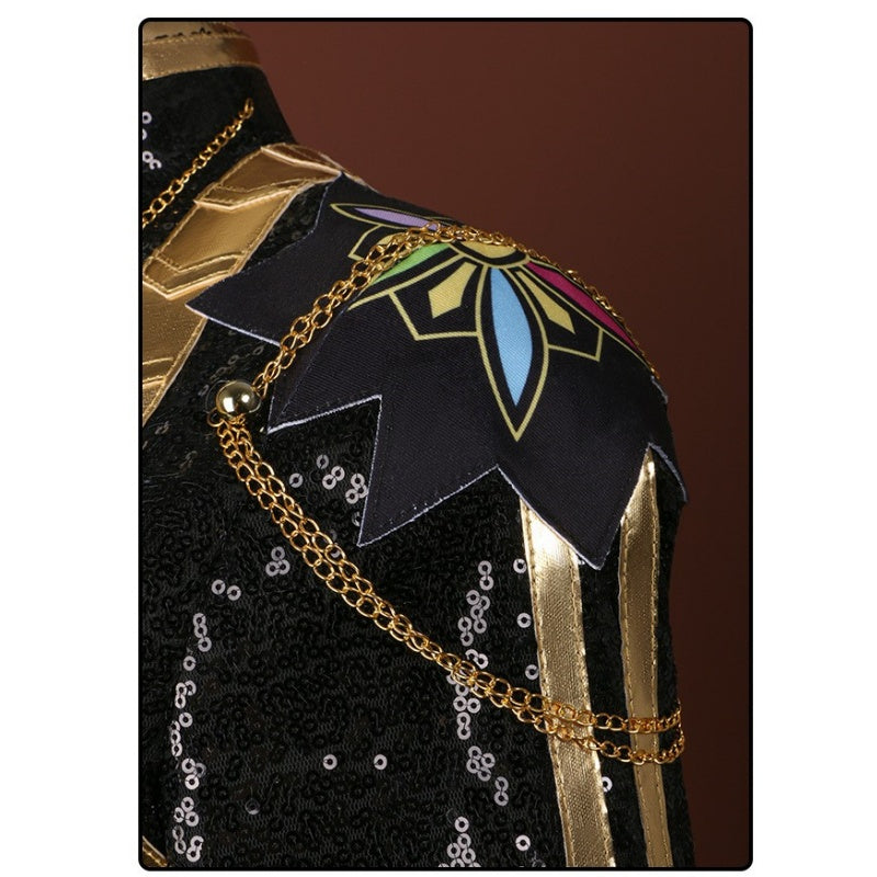 Rumi KPop Demon Hunters Girls Group HUNTRIX Rumi Golden Kostüm Cosplay Outfits