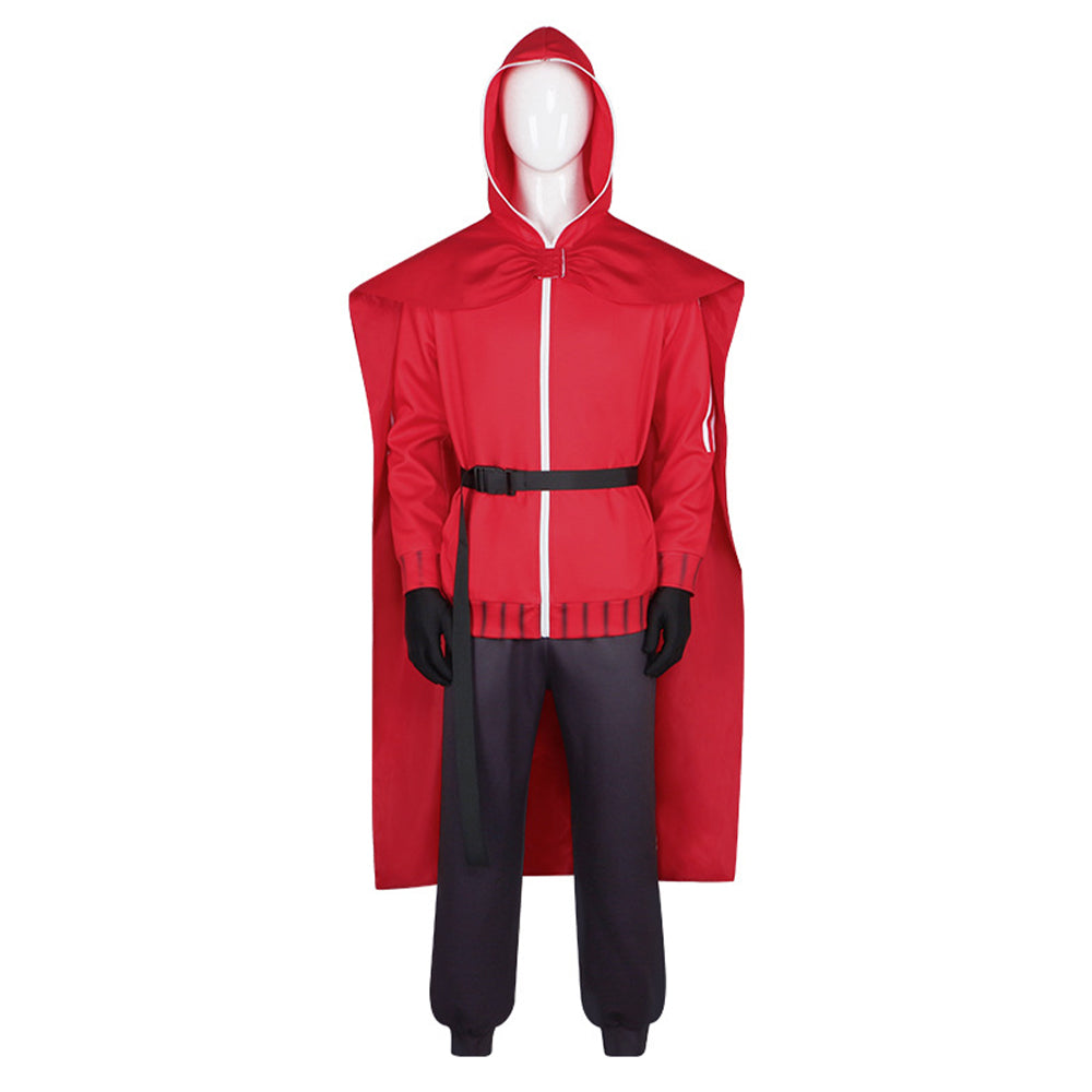 SANDA Weihnachtsmann rot Kostüm Weihnachten Outfit