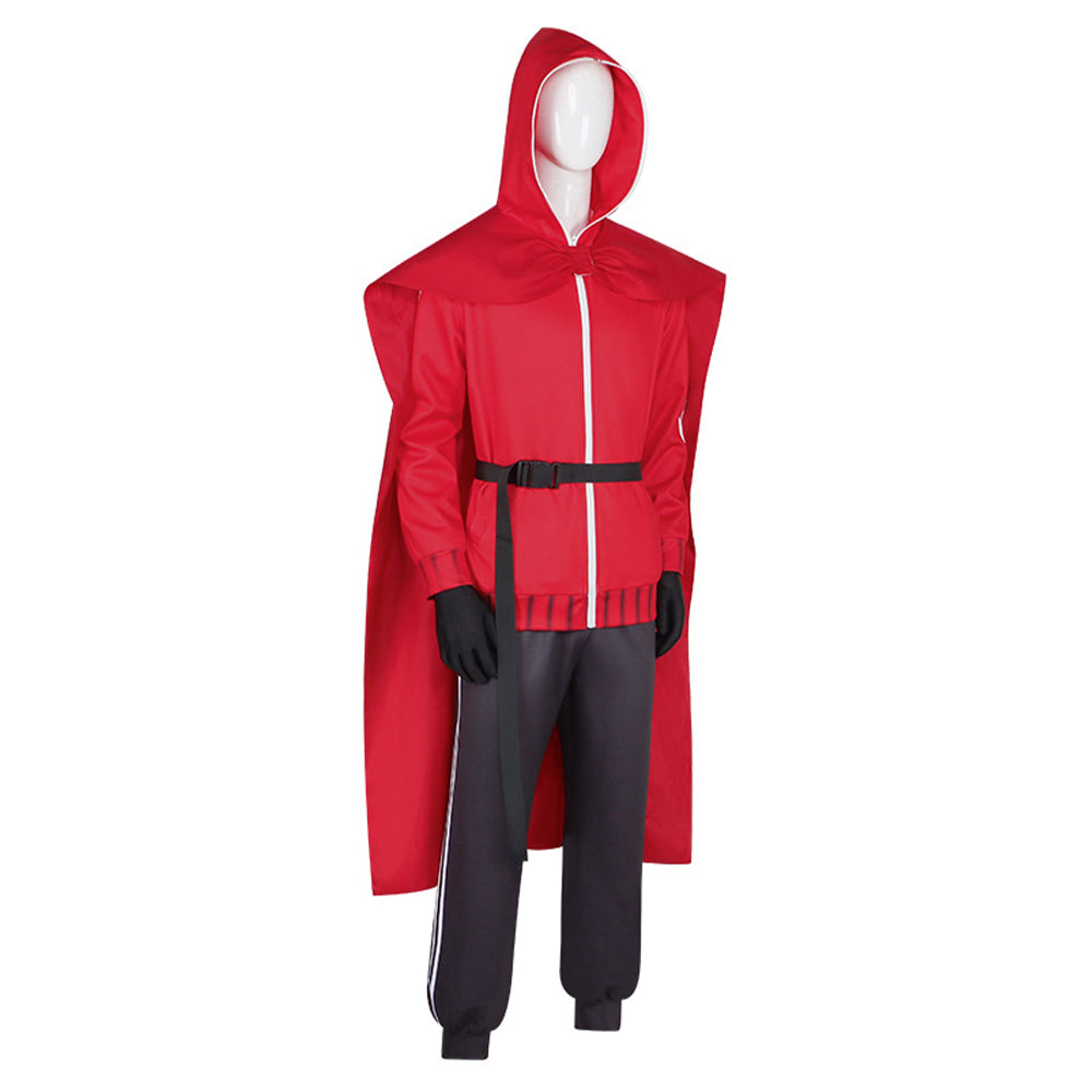 SANDA Weihnachtsmann rot Kostüm Weihnachten Outfit