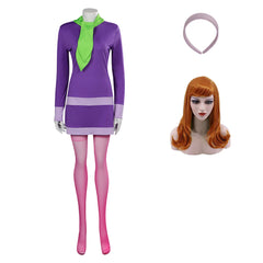 SCOOBY-DOO Daphne Blake  Cosplay Kostüm Outfits