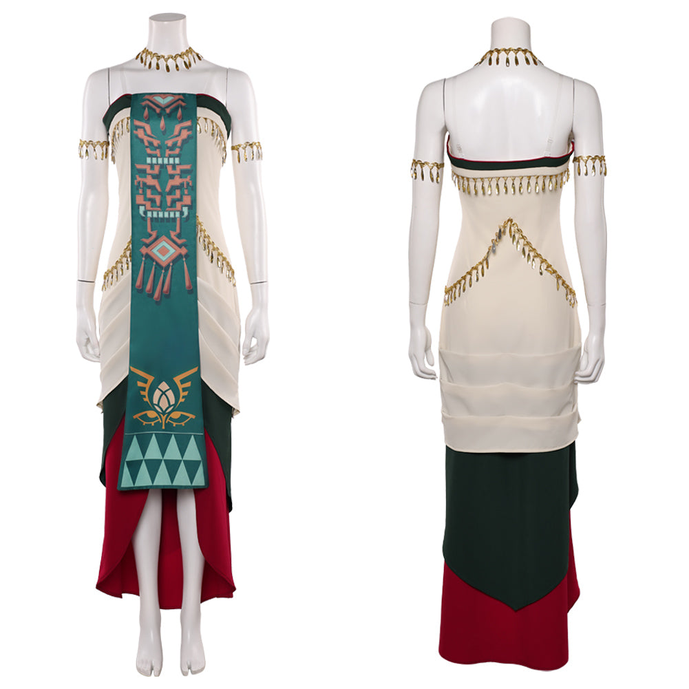The Legend Of Zelda Königin Sonia Kleid Cosplay Halloween Karneval Outfits