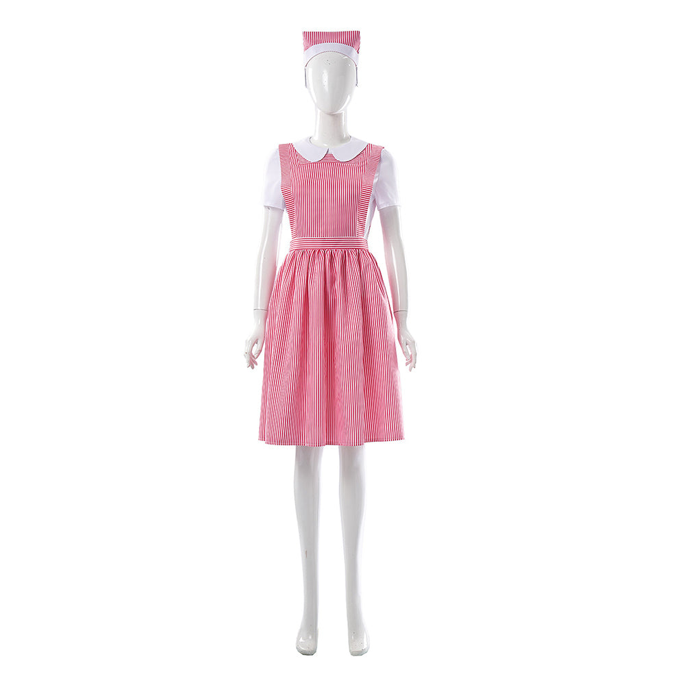 Stranger Things 5 Eleven 11 rot Cosplay Kostüm Outfit