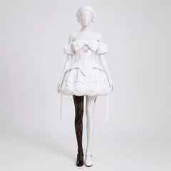 Sua weiß Kleid ALIEN STAGE Sua Cosplay Outfit
