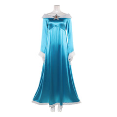 Super Mario Rosalina Cosplay Kostüm blau Kleid
