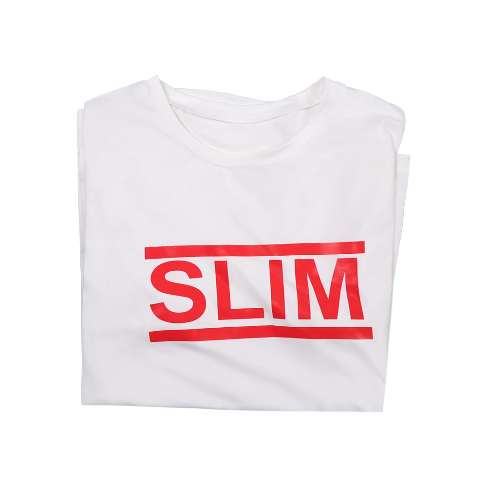 Taro Sakamoto weiß T Shirt Sakamoto Days Sakamoto SLIM Sommer Shirt