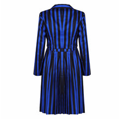 The Addams Family Enid Sinclair blau Schuluniform Cosplay Halloween Karneval Kostüm