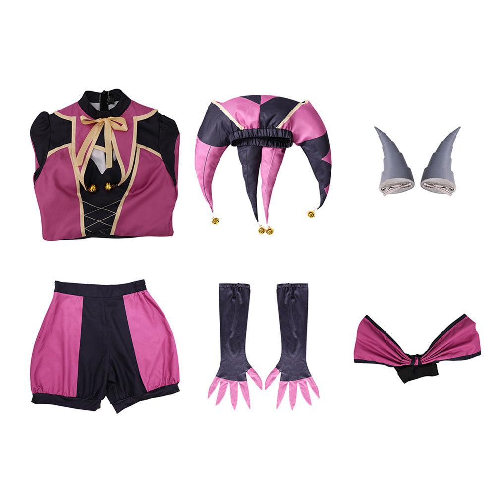 The Freak Circus Clown Kostüm SET TFC Columbina Cosplay Outfit