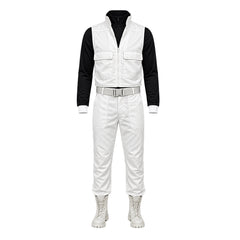 The Hunger Games: Sunrise on the Reaping Haymitch Abernathy weiß Cosplay Kostüm Set