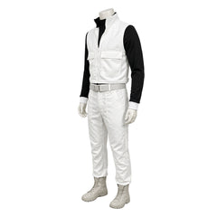 The Hunger Games: Sunrise on the Reaping Haymitch Abernathy weiß Cosplay Kostüm Set