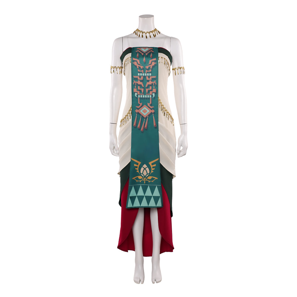 The Legend Of Zelda Königin Sonia Kleid Cosplay Halloween Karneval Outfits