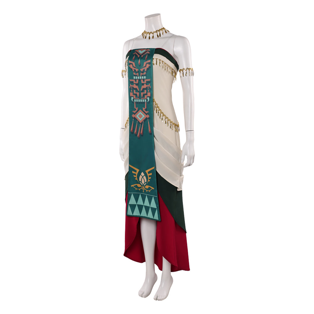 The Legend Of Zelda Königin Sonia Kleid Cosplay Halloween Karneval Outfits