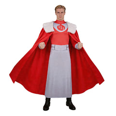 Invincible Thragg rot Jumpsuit Invincible Thragg Cosplay Kostüm Set