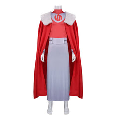 Invincible Thragg rot Jumpsuit Invincible Thragg Cosplay Kostüm Set