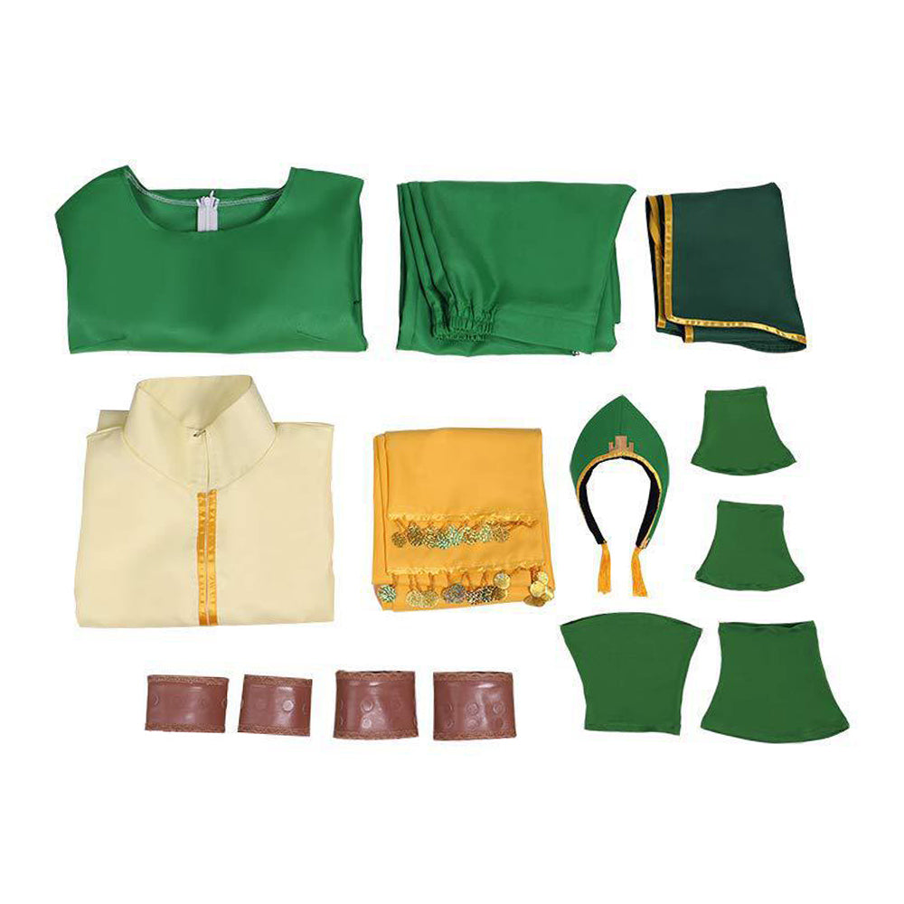 Toph Beifong Kostüm Avatar The Last Airbender Der Herr der Elemente Toph Cosplay Outfit