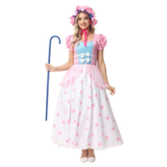 Toy Story 2026 Bo Peep rosa Kostüm Cosplay Outfit