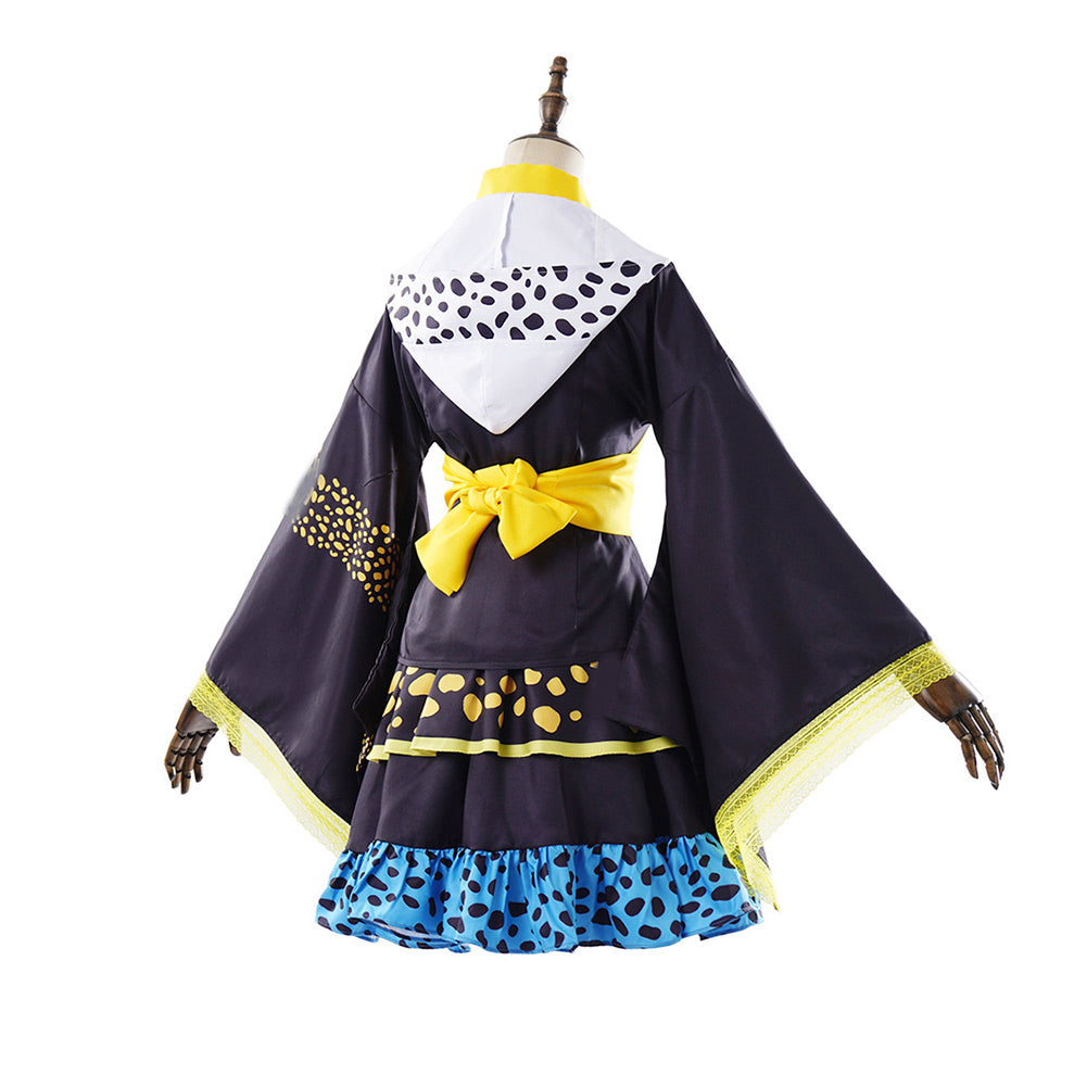 Trafalgar Law Crossplay One Piece Trafalgar D. Water Law Cosplay Kostüm Set