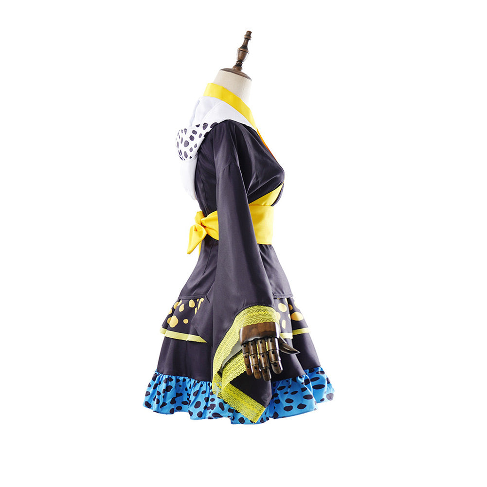 Trafalgar Law Crossplay One Piece Trafalgar D. Water Law Cosplay Kostüm Set
